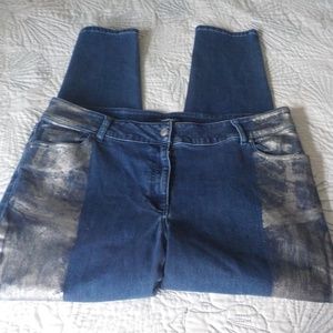 NEW Denim & Silver Straight Leg Jeans